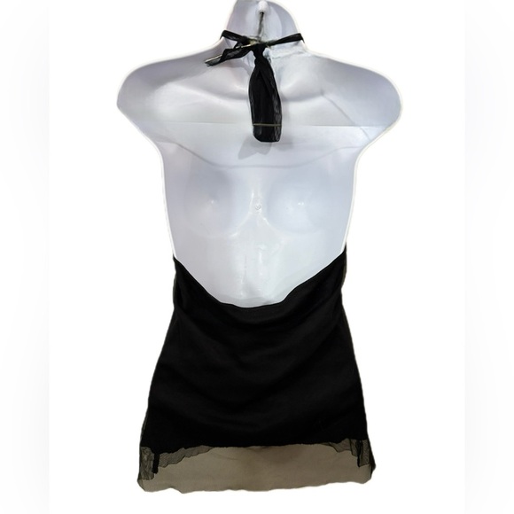 Suzy Shier Black Halter Tank Top - Picture 4 of 5